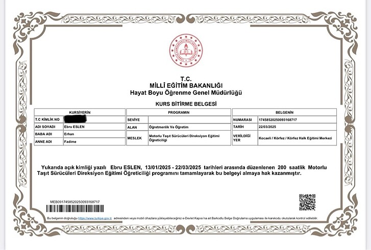 Direksiyon Dersi