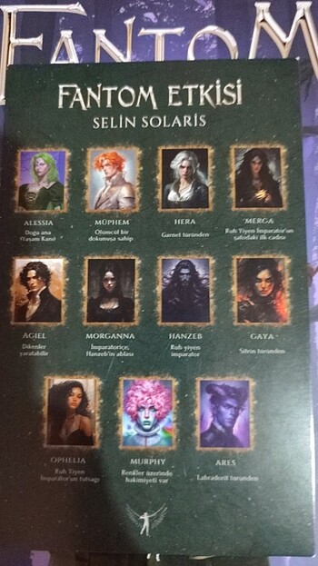  Beden Renk Fantom etkisi 1 ciltli kutulu set (imzalı kitap)