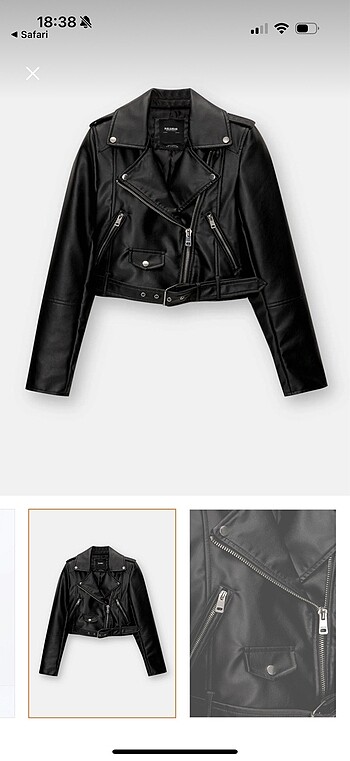 s Beden siyah Renk Pull and bear