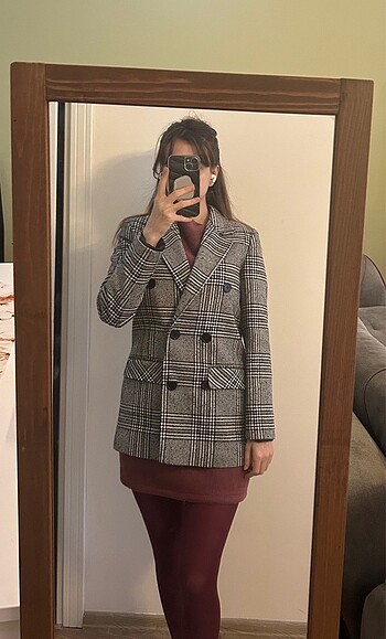 Kaşe blazer ceket