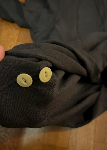 Abercrombie&fitch önden düğmeli erkek sweatshirt - Görsel 4