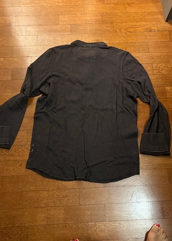 Abercrombie&fitch önden düğmeli erkek sweatshirt - Görsel 3