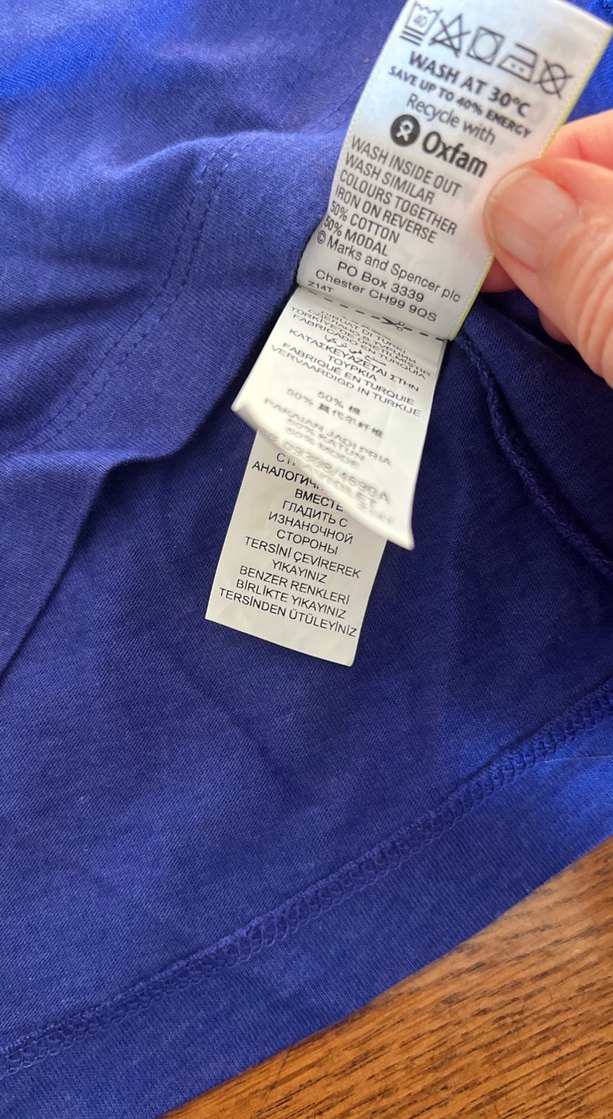 Erkek Mavi Polo Tişört, Kısa Kollu, - Görsel 4