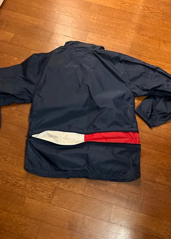 Kadın tommy hilfiger Lacivert Fermuarlı yağmurluk - Görsel 6