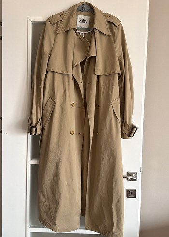 Zara Bej Uzun Kadin Trenckot Zara