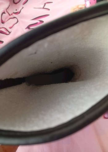 Kız Çocukları İçin Renkli Baskılı Lastik Bot - Görsel 2