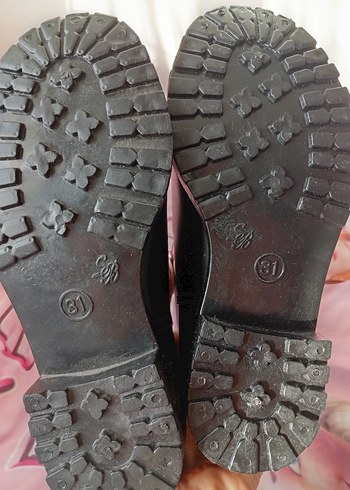 Kız Çocukları İçin Renkli Baskılı Lastik Bot - Görsel 3