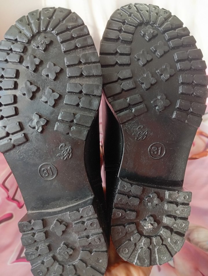 Kız Çocukları İçin Renkli Baskılı Lastik Bot - Görsel 3