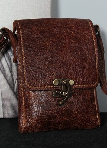 Deri Omuz Çantası  - Görsel 3