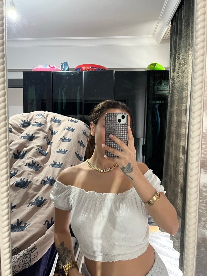 Kadın Crop body - Görsel 2