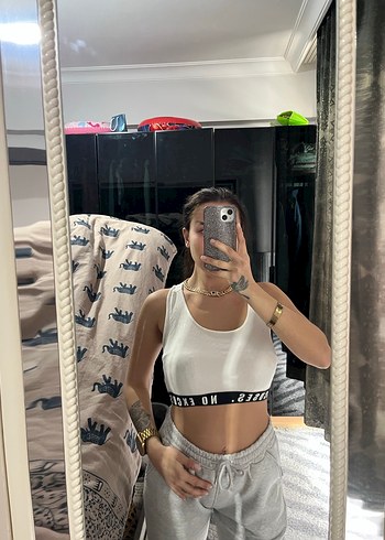 Kadın crop atlet - Görsel 2