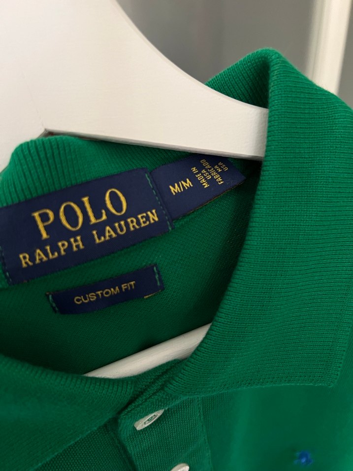 Yeşil Erkek Polo Tişört Kısa Kollu - Görsel 3