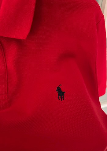 Kırmızı Polo Yaka Erkek Tişört - Görsel 2