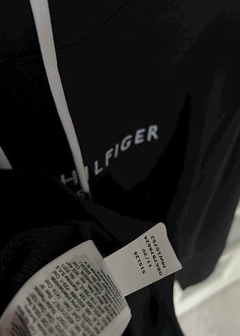 Tommy Hilfiger Siyah Kapüşonlu Sweatshirt - Görsel 4