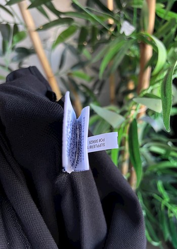 Erkek Siyah Polo Yaka Kısa Kollu Tişört - Görsel 3