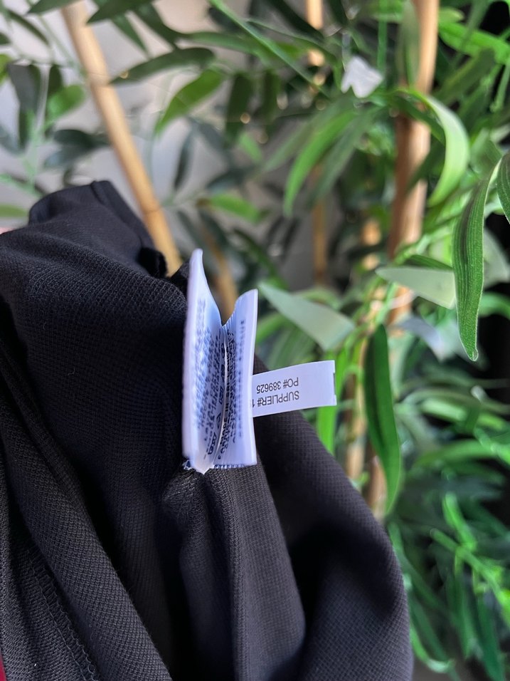 Erkek Siyah Polo Yaka Kısa Kollu Tişört - Görsel 3