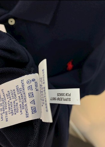 Lacivert Polo Yaka Erkek Tişört - Görsel 3