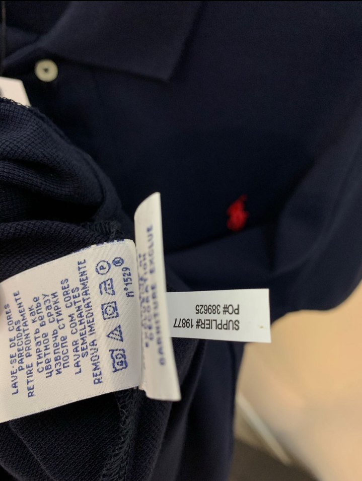 Lacivert Polo Yaka Erkek Tişört - Görsel 3