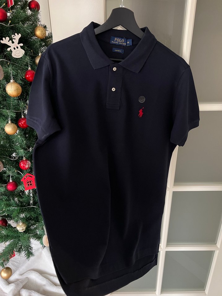 Lacivert Polo Yaka Erkek Tişört - Görsel 2