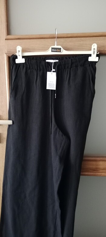 Oysho bol paça keten pantalon