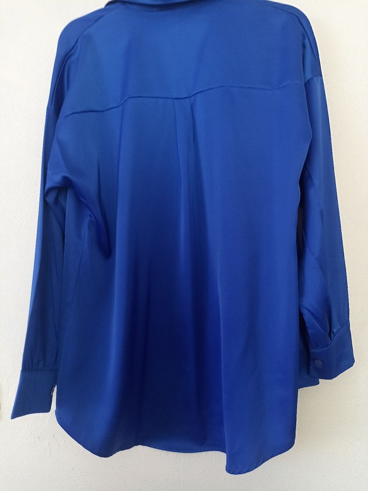 saten Kadın Gömlek - Görsel 3