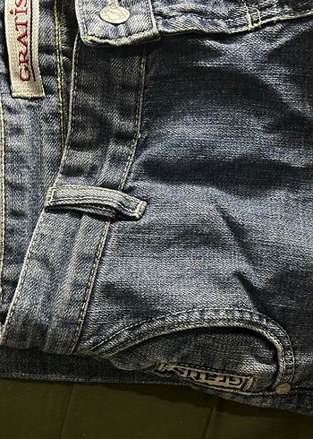 vintage dusuk bel Kadın Kot Pantolon