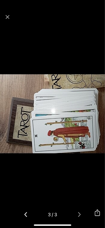 tarot seti kutulu