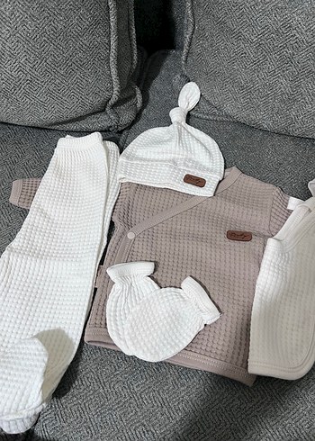 Bohem Tarzı Örme Bebek Erkek Takımı - Görsel 2