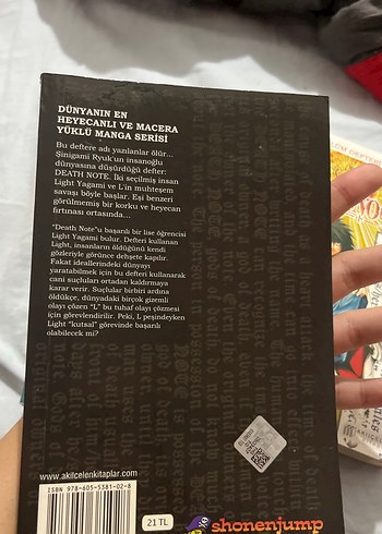  Beden Renk Death Note Manga Serisi 5 Kitap