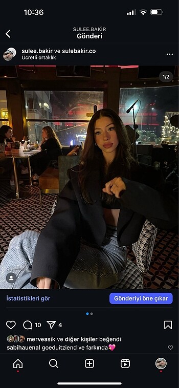 Diğer Crop blazer ceket