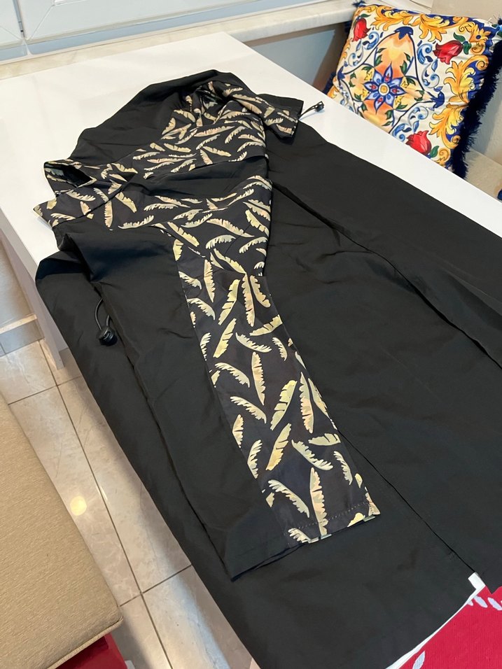 Tesettür Uzun paraşüt kumaş haşema - Görsel 2