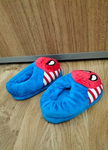 31 Beden mavi Renk Spiderman Panduf Erkek Çocuk