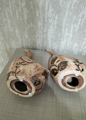 Dekoratif Kuş Biblosu 2 li - Görsel 5