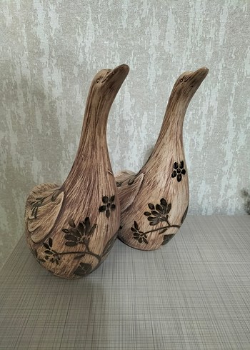 Dekoratif Kuş Biblosu 2 li - Görsel 3