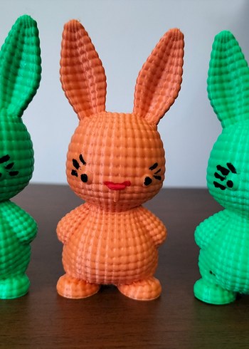 Renkli Tavşan Figürlü Oyuncak - Görsel 8