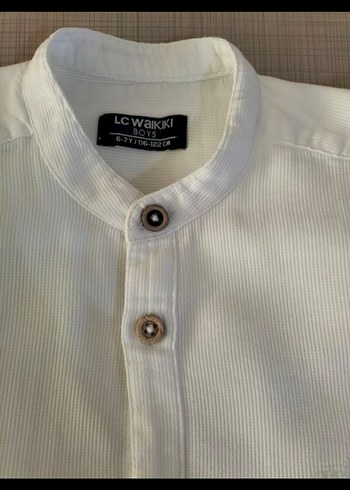 Takım Erkek çocuk Beyaz Kısa Kollu Gömlek ve Kareli Kemerli Şort - Görsel 8