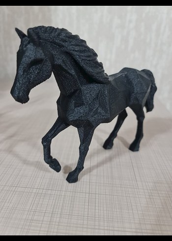 Siyah At Figürin - Görsel 4