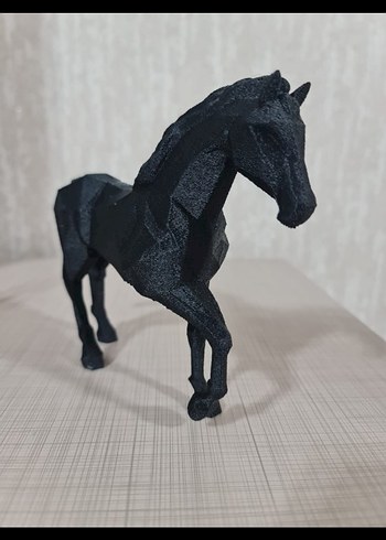 Siyah At Figürin - Görsel 6