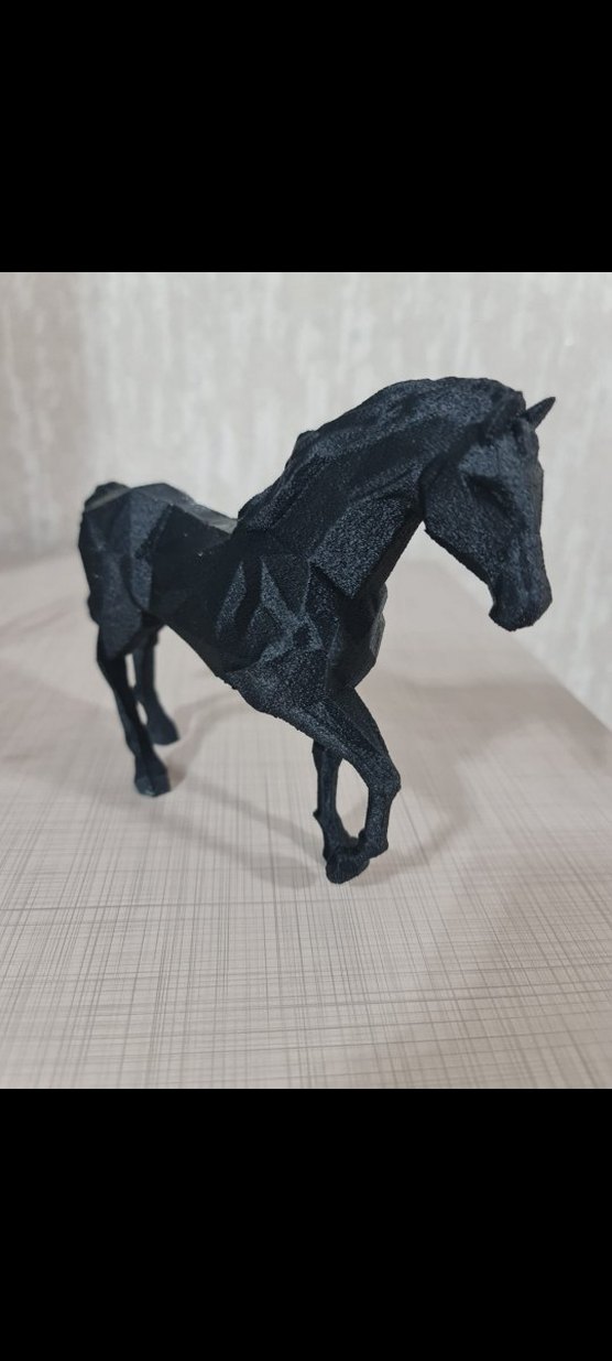 Siyah At Figürin - Görsel 3