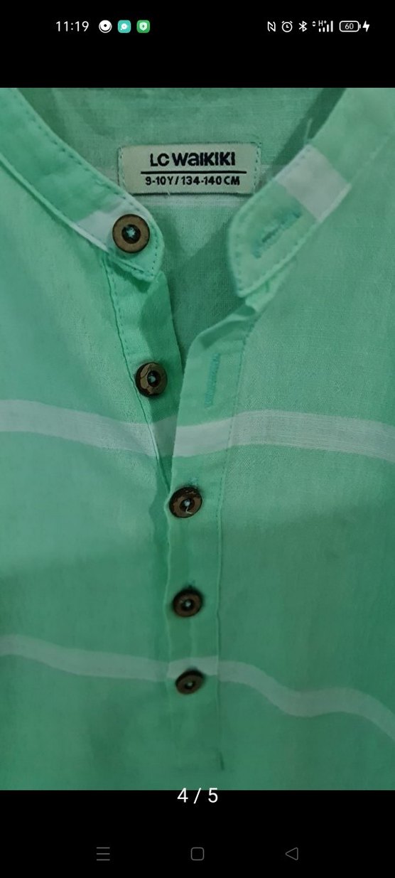 Erkek Çocuk Jean pantolon ve gömlek - Görsel 3