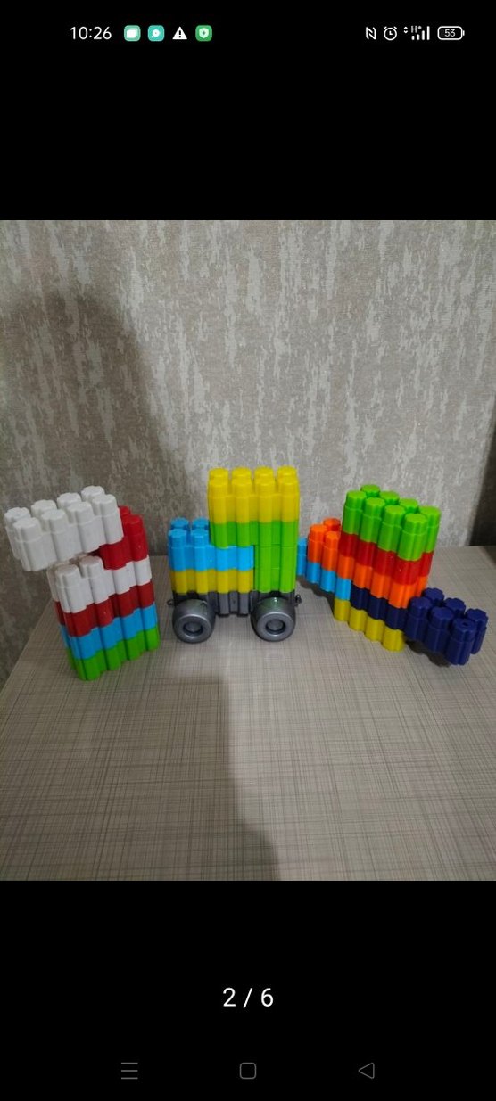 arabalı Çok Renkli Lego Seti - Görsel 2