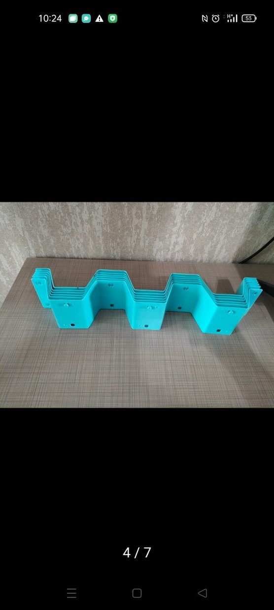 Turkuaz Çok Bölmeli Dolap Düzenleyici - Görsel 3