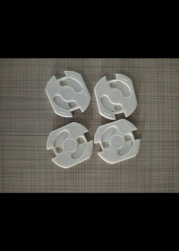 4'lü Beyaz Priz Kapağı Çocuk Güvenliği - Görsel 3