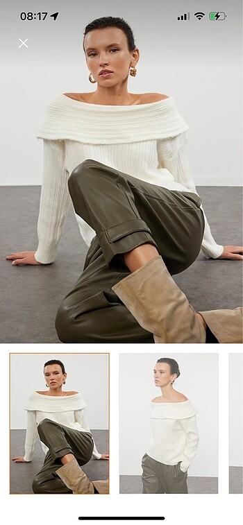 Kadın kazak - Görsel 5