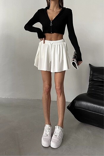 İçi Taytlı Spor Short Etek