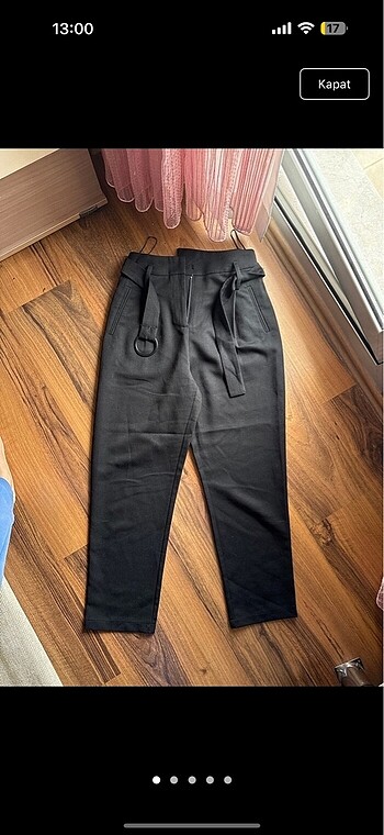 Twist kumaş pantolon