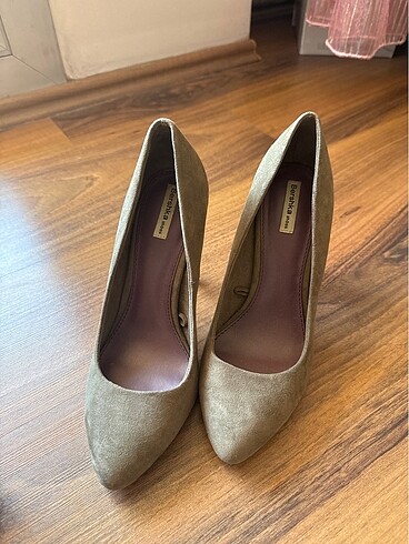 Bershka Bershka süet stiletto