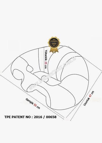 Vizon renkli bebeyatmaz - Görsel 2