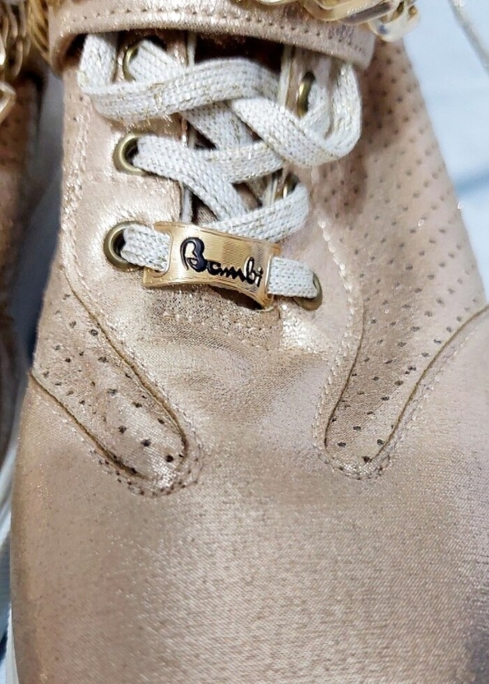 BAMBİ, ALTIN RENK KADIN BOT - Görsel 4