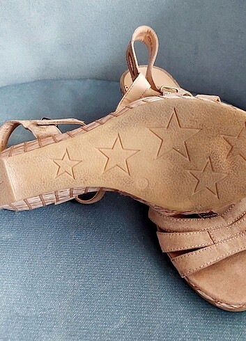 GRACELAND DOLGU TOPUK SANDALET - Görsel 5